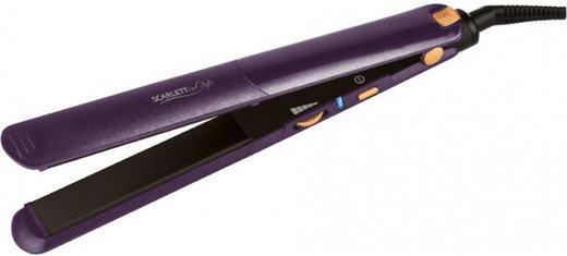 Выпрямитель Scarlett SC-HS60T60 42Вт фиолетовый (макс.темп.:230С) фото