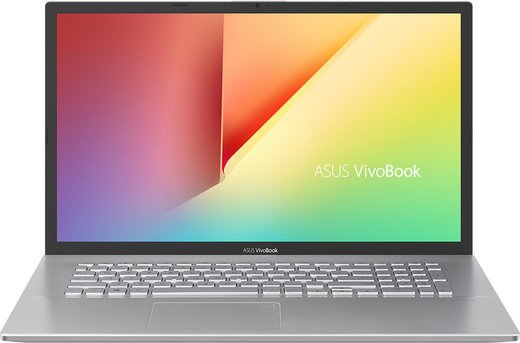 Ноутбук Asus VivoBook X712JA-AU061 (Core i3 i3-1005G1 1200MHz/17.3"/1920x1080/8Gb/SDD 256Gb/UHD/DOS) серебристый фото