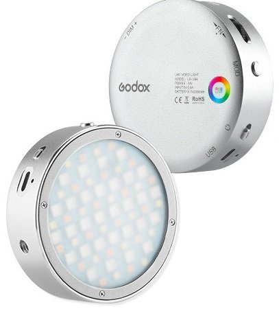 Осветитель светодиодный комбинированный Godox R1 (вспышка+LED свет) для смартфонов фото