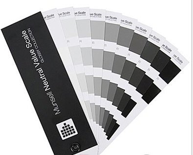 Цветовая шкала Pantone Munsell Neutral Value scale, 37-steps N0.5 to N9.5 - Glossy Finish серая глянцевая фото