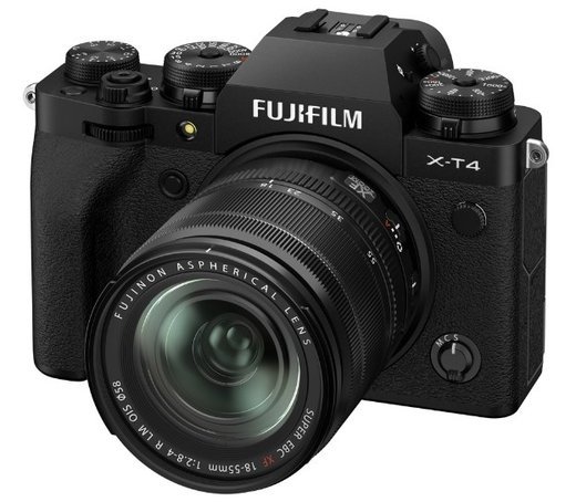 Фотоаппарат Fujifilm X-T4 Kit XF 18-55mm f/2.8-4.0 черный фото