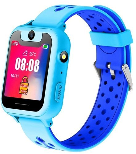 Детские умные часы Bakeey S6, синий фото