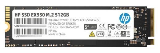 Жесткий диск SSD M.2 HP EX950 512Gb (5MS22AA) фото