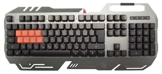 Клавиатура A4Tech Bloody B418, серый фото