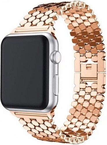 Ремешок металлический для Apple Watch 44мм, золото фото