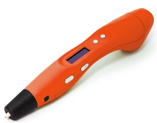 3D ручка MyRiwell (EasyReal) RP400A с OLED дисплеем (3-го поколения), красная фото