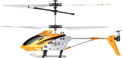 Радиоуправляемый вертолет Syma S107H, жёлтый фото