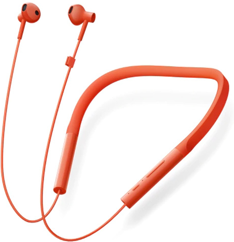 Наушники Xiaomi Mi Collar Bluetooth Headset Youth, оранжевый фото