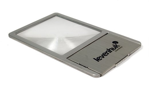 Лупа Levenhuk Zeno 90, 2.5x, 48x45mm, 1 LED, металл фото