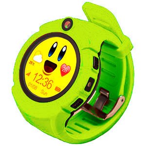 Детские умные часы Smart Baby Watch Q360, зелёные фото