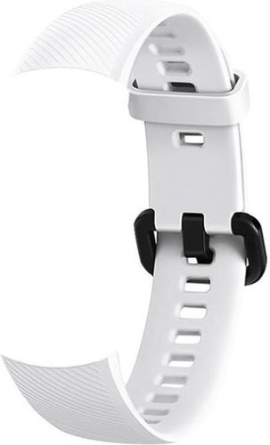 Силиконовый ремешок Bakeey для фитнес-браслета Huawei Honor Band 4, белый фото