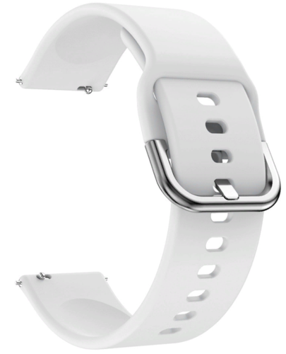 Силиконовый ремешок для часов Bakeey для Xaiomi белый, 22мм фото