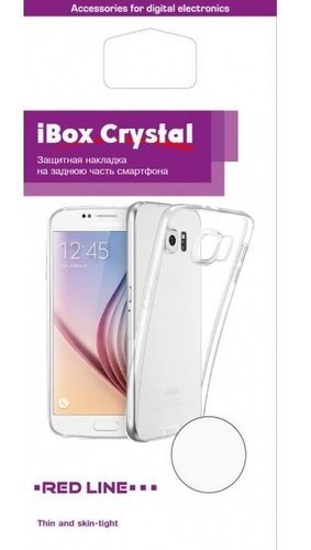 Чехол для смартфона Samsung Galaxy S10E Silicone iBox Crystal (прозрачный), Redline фото