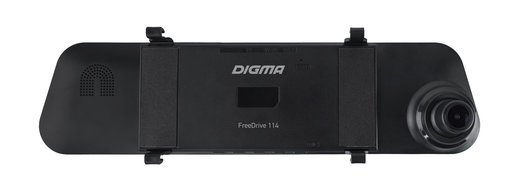 Видеорегистратор Digma FreeDrive 114 Mirror черный 1080x1920 1080p 130гр. GP2247E фото