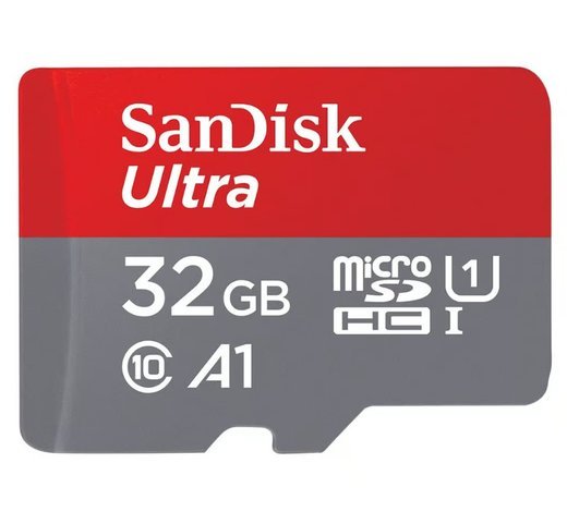 Карта памяти Sandisk microSDHC UHS-I Ultra Class 10 A1 (120/20MB/s) 32GB фото