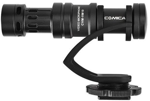 Микрофон накамерный Comica CVM-VM10II B черный фото