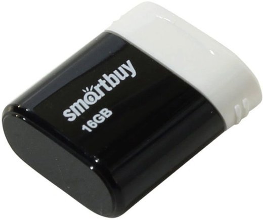 Флеш-накопитель Smartbuy Lara USB 2.0 16GB, черный фото
