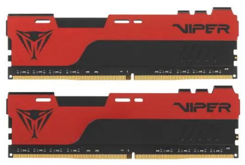Память оперативная DDR4 32Gb (2x16Gb) Patriot Viper Elite II 3200MHz (PVE2464G320C8K) радиатор фото