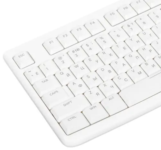 Клавиатура + мышь Dareu MK185, белый (En/Ru) фото