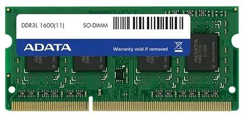 Память оперативная DDR3 SO-DIMM 8GB Adata 1600 Premier CL11 (ADDS1600W8G11-S) фото