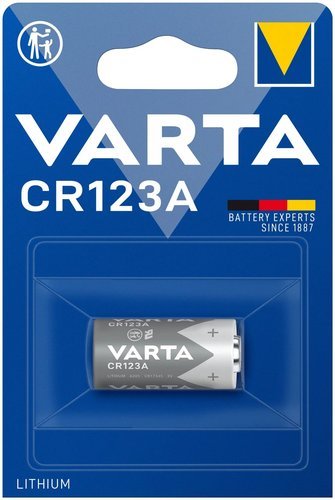 Батарейка литиевая VARTA CR123 Professional Lithium 3В блистер 1 шт (06205301401) фото