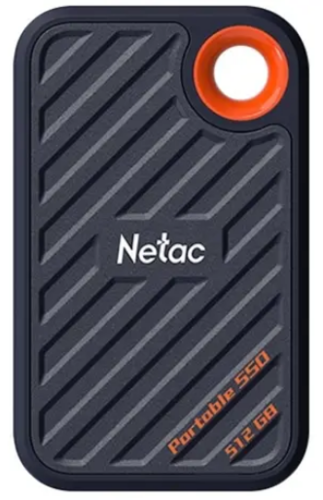 Внешний SSD Netac ZX20 512Gb, синий (NT01ZX20-512G-32BL) фото
