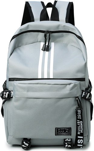 Рюкзак для путешествий с отделением для ноутбука, серый фото