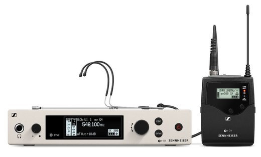 Радиосистема Sennheiser EW 300 G4-HEADMIC1-RC-AW+ головная фото