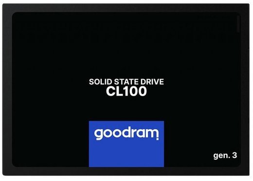 Жесткий диск SSD 2.5" GoodRam CL100 gen.3 240Gb (SSDPR-CL100-240-G3) фото