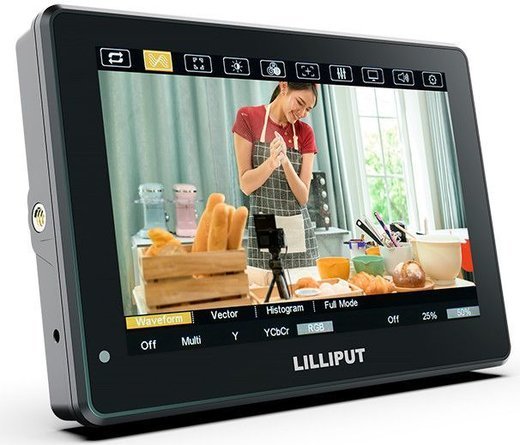 Профессиональный накамерный монитор Lilliput HT7S 7" HDR 3D-LUT 1920x1200 фото