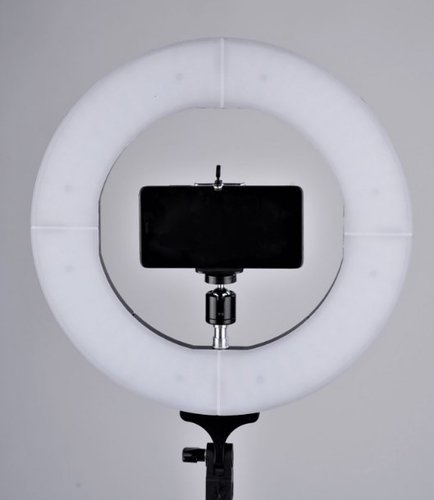 Светодиодный осветитель FST LED 12-RLII кольцевой с зеркалом фото