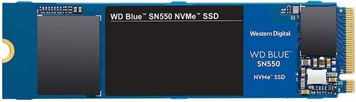 Жесткий диск SSD WESTERN DIGITAL M.2 2280 500GB TLC BLUE WDS500G2B0C фото