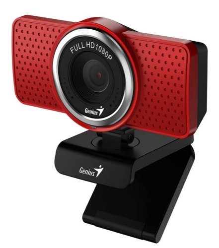 Веб камера Genius ECam 8000, красный фото