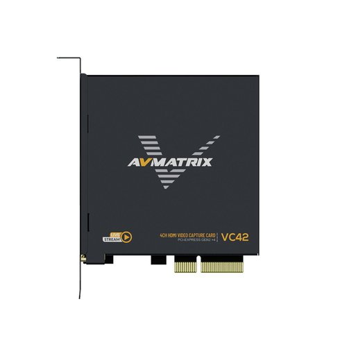 Плата видеозахвата AVMATRIX VC42 4CH HDMI PCIE фото