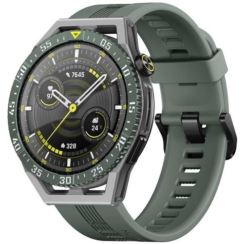Умные часы Huawei Watch GT 3 SE RUNEB29, серый/зеленый фото