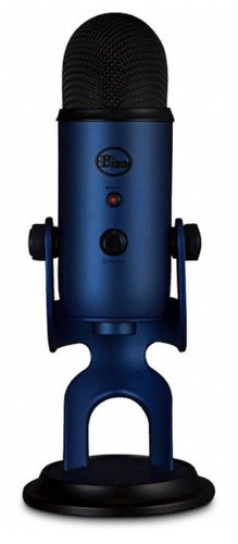 Микрофон Blue Yeti, синий фото