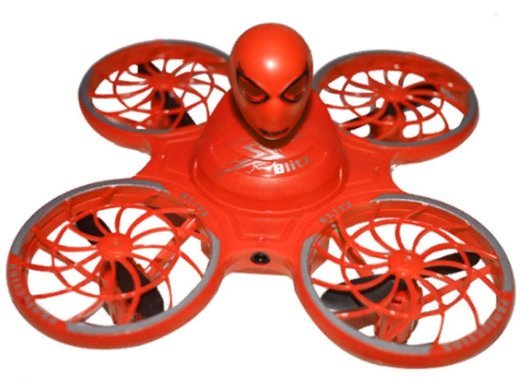 Квадрокоптер Projection Doll 2 в 1 с дистанционным управлением, красный фото