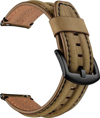 Сменный ремешок Bakeey для умных спортивных часов Amazfit 1/2S, 22 мм, коричневый фото