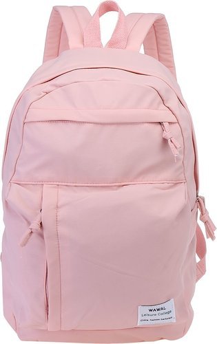 Рюкзак School Style Canvas Backpack, розовый фото