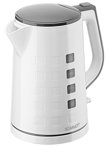 Чайник Scarlett SC-EK18P57 1.7л. 2200Вт белый (пластик) фото