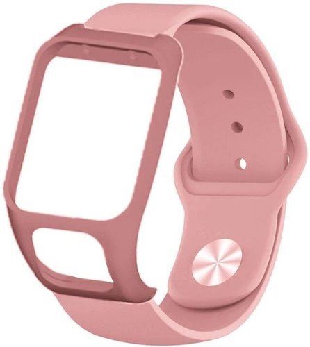 Силиконовый ремешок Bakeey для часов Tomtom Runner 3/Runner 2, TomTom Adventurer, розовый фото
