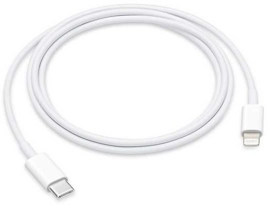 Кабель Apple USB Type С- Lightning 1m MX0K2ZM/A, белый фото