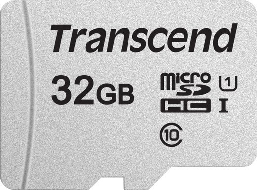 Карта памяти Transcend microSDHC 300S Class 10 UHS-I U1 (95/25 Mb/s) 32GB фото