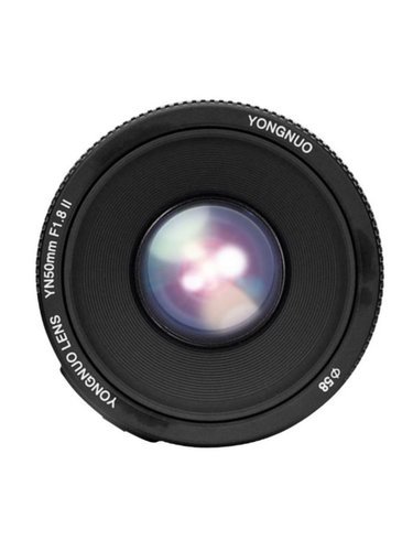 Объектив Yongnuo YN 50mm f/1.8 II Canon EF Standart Prime фото