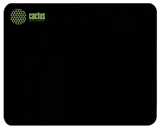 Коврик для мыши Cactus CS-MP-P01M, черный 300x250x2мм фото