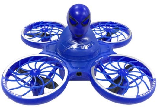 Квадрокоптер Projection Doll 2 в 1 с дистанционным управлением, синий фото