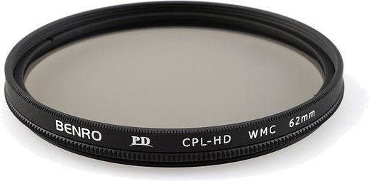 Поляризационный фильтр Benro PD CPL-HD WMC 62mm фото