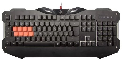 Клавиатура A4Tech Bloody B328, черный фото
