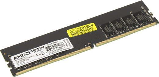 Память оперативная DDR4 8Gb AMD 2133MHz CL15 (R748G2133U2S-UO) OEM фото