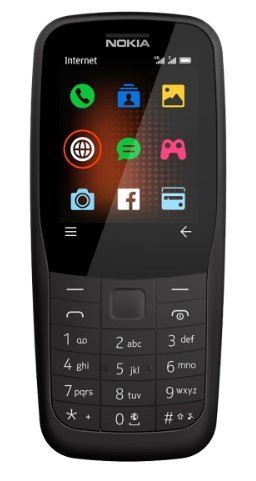 Мобильный телефон Nokia 220 4G Dual Sim Черный фото